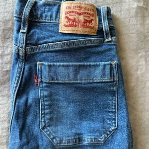 Levi Mile High wide leg jeans